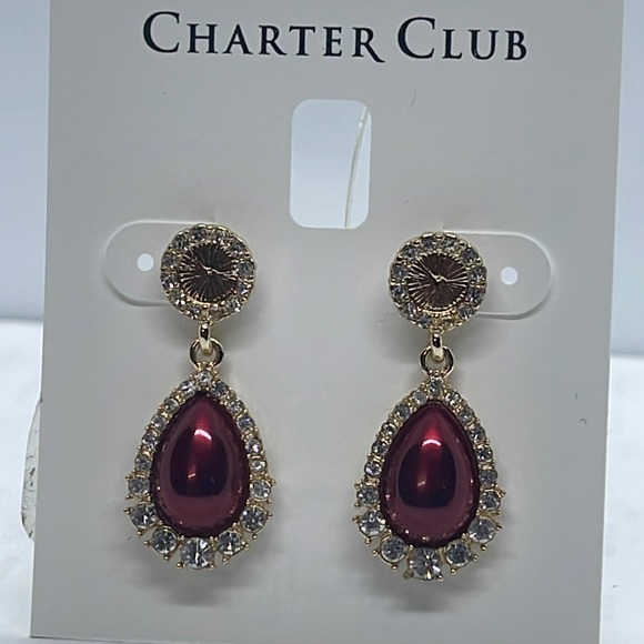 Charter Club Jewelry - Brand new never worn Charter Club Orbital Earrings